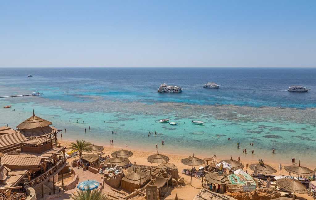 Ägypten Urlaub El-Gouna Boate Strand