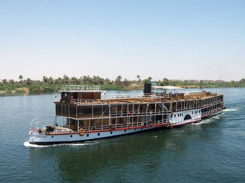 Ägypten Urlaub Mural Nil Fluss Kreufahrt