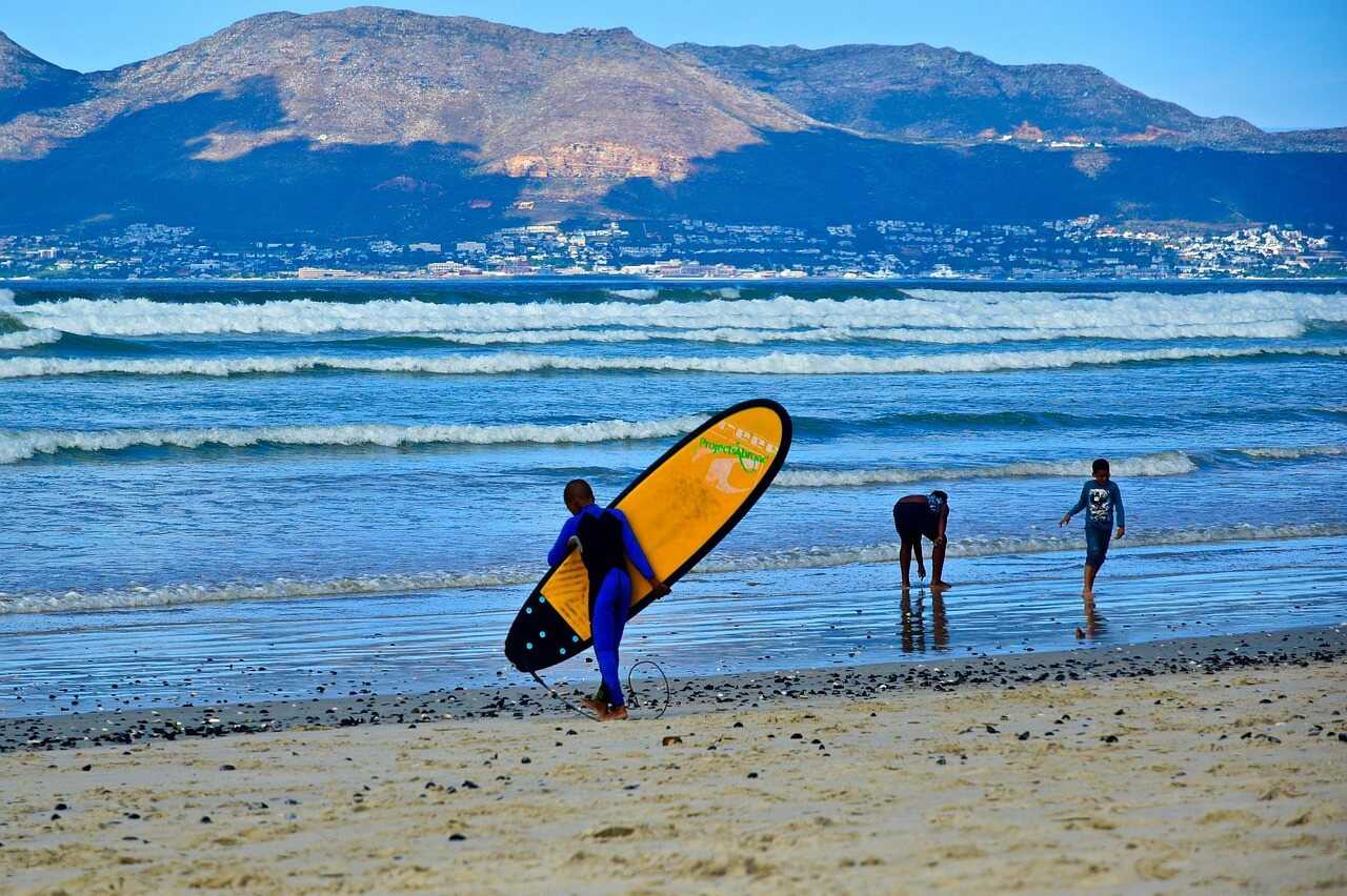 Südafrika Urlaub Kapstadt Surfen